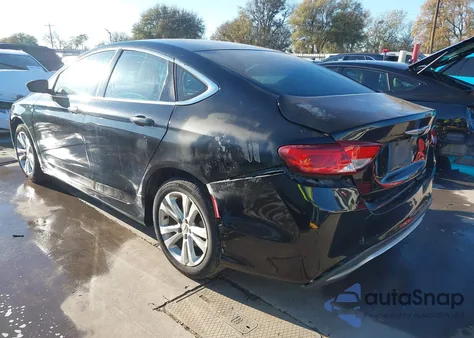 2015 Chrysler 200 Limited from USA, damaged, VIN 1C3CCCAB1FN620023